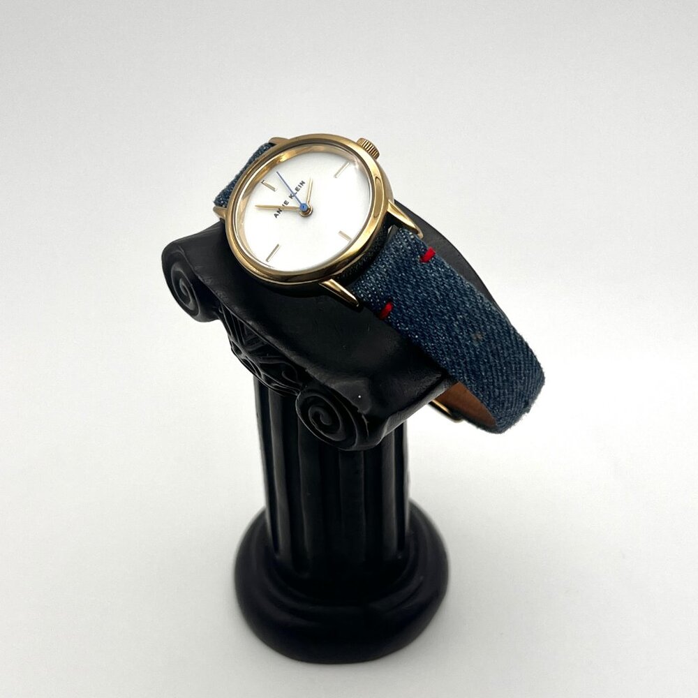 Anne Klein Blue Denim Watch - Picture 12 of 13